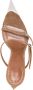 Mugler 95mm double-strap suede mules Brown - Thumbnail 4