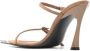 Mugler 95mm suede sandals Brown - Thumbnail 3