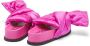 Nº21 bow silk-satin platform sandals Pink - Thumbnail 3