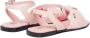 Nº21 Kids bow-strap leather sandals Pink - Thumbnail 3