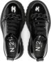 Nº21 Kids chain-link-detail patent leather loafers Black - Thumbnail 3