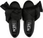 Nº21 Kids knot-detail satin ballerina shoes Black - Thumbnail 3
