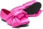 Nº21 Kids knot-detail satin ballerina shoes Pink - Thumbnail 2
