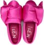 Nº21 Kids knot-detail satin ballerina shoes Pink - Thumbnail 3
