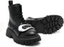 Nº21 Kids lace-up leather ankle boots Black - Thumbnail 2