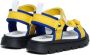 Nº21 Kids logo-print lug-sole sandals Yellow - Thumbnail 3