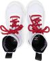 Nº21 Kids logo-print sock-style ankle boots White - Thumbnail 3