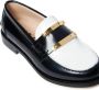 Nº21 Kids two-tone leather loafers Black - Thumbnail 4