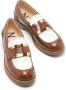 Nº21 logo-plaque two-tone loafers Brown - Thumbnail 4