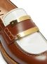 Nº21 logo-plaque two-tone loafers Brown - Thumbnail 5
