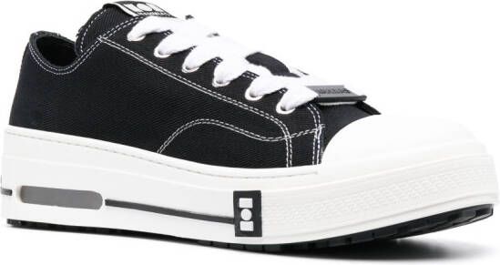 Nahmias low-top canvas sneakers Black
