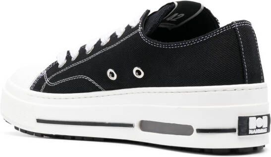 Nahmias low-top canvas sneakers Black