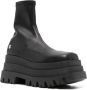 NAKED WOLFE Sassy platform ankle boots Black - Thumbnail 2