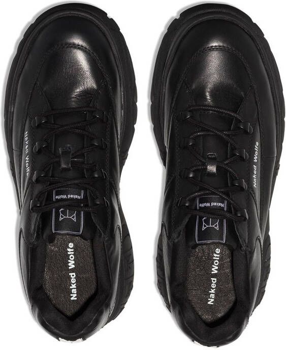 NAKED WOLFE Sporty chunky sneakers Black
