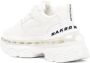 NAKED WOLFE Wind 90mm chunky low-top sneakers White - Thumbnail 3