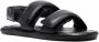 Nanushka padded touch-strap sandals Black - Thumbnail 2