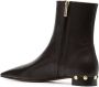 Nanushka stud-embellished heel boots Brown - Thumbnail 3