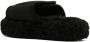 Natasha Zinko chunky shearling slides Black - Thumbnail 3