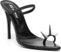 Natasha Zinko spike-toe heeled sandals Black - Thumbnail 2