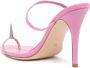 Natasha Zinko spike-toe heeled sandals Pink - Thumbnail 3