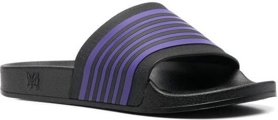Needles Track Line sliders Black