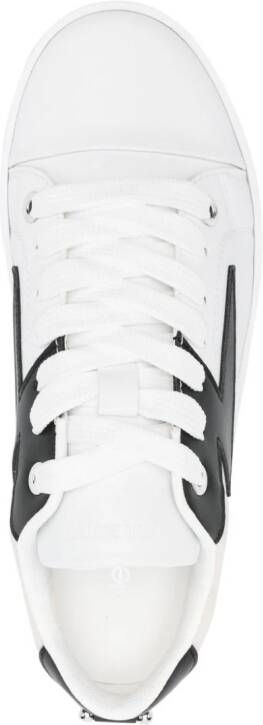 Neil Barrett Duran leather sneakers White