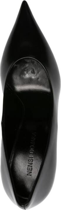 Nensi Dojaka 110mm leather pumps Black