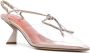 Nensi Dojaka crystal-embellished PVC slingback sandals Neutrals - Thumbnail 2