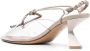Nensi Dojaka crystal-embellished PVC slingback sandals Neutrals - Thumbnail 3