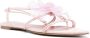 Nensi Dojaka faux-flower leather sandals Pink - Thumbnail 2