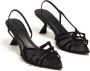 Nensi Dojaka slingback leather sandals Black - Thumbnail 2