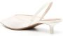 NEOUS 45mm lace-detailing slingback pumps White - Thumbnail 3