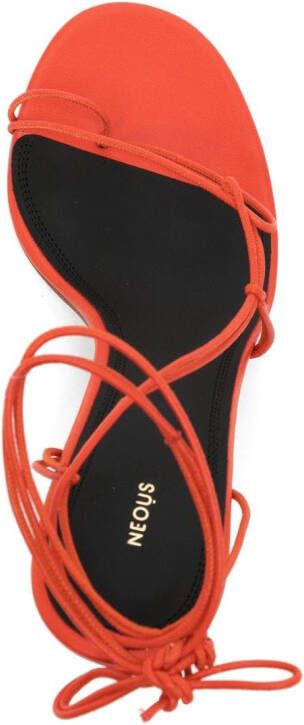 NEOUS Giena 80mm strappy sandals Orange