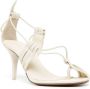 NEOUS Giena leather sandals White - Thumbnail 2