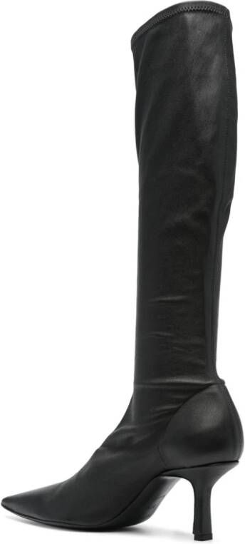 NEOUS Nosa 65mm leather boots Black