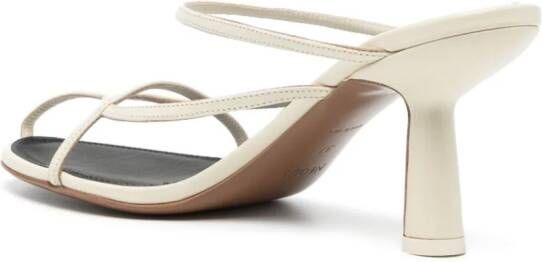 NEOUS Pherka 80mm sandals White
