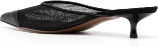 NEOUS pointed-toe mesh mules Black