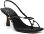NEOUS Shamali strap-design 65mm sandals Black - Thumbnail 2