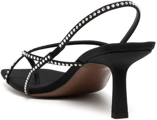 NEOUS Shamali strap-design 65mm sandals Black