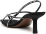 NEOUS Shamali strap-design 65mm sandals Black - Thumbnail 3