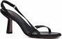 NEOUS strap-design 80mm sandals Black - Thumbnail 2