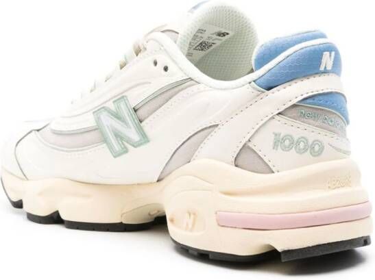 New Balance 1000 contrasting leather snekaers Neutrals