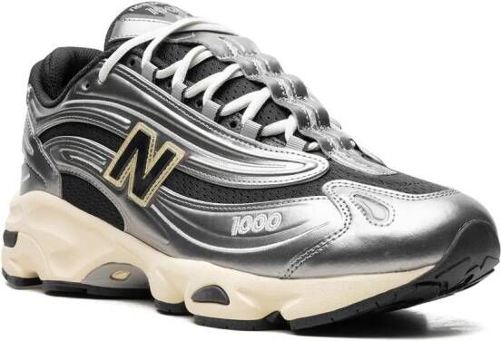 New Balance 1000 metallic sneakers Silver
