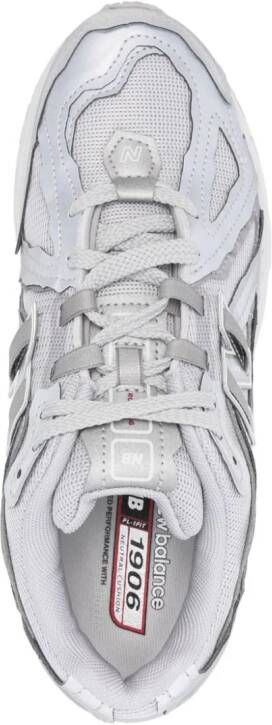 New Balance 1906D panelled leather sneakers Silver