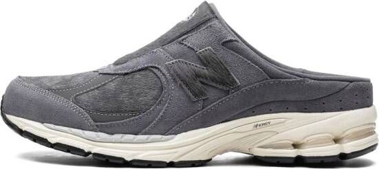 New Balance 2002R "Magnet" suede mules Grey