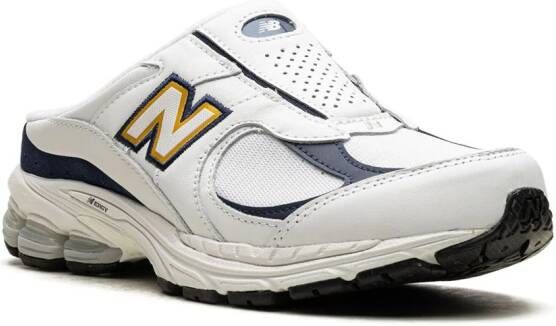 New Balance 2002R "White Blue" sneaker mules