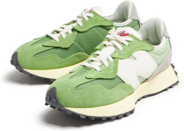 New Balance 327 lace-up sneakers Green