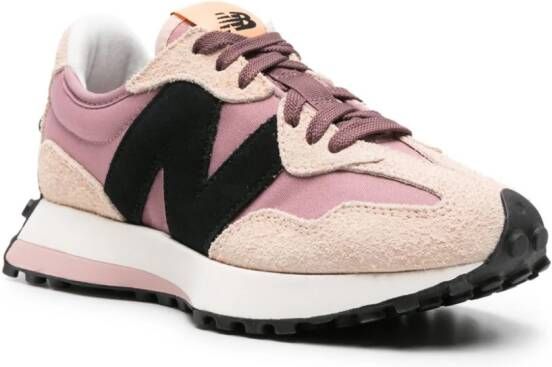 New Balance 327 lace-up sneakers Pink