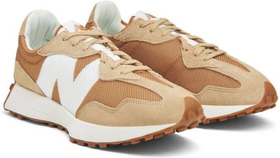 New Balance 327 logo-patch sneakers Neutrals