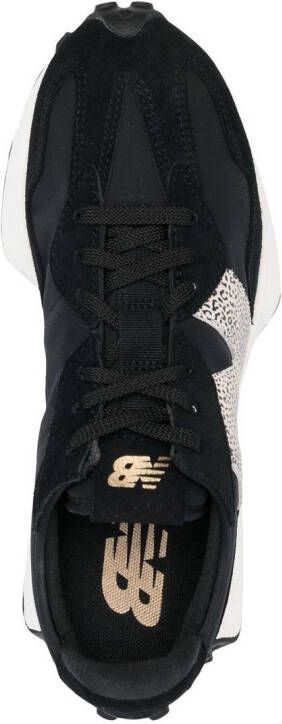 New Balance 327 Moombean Leopard sneakers Black